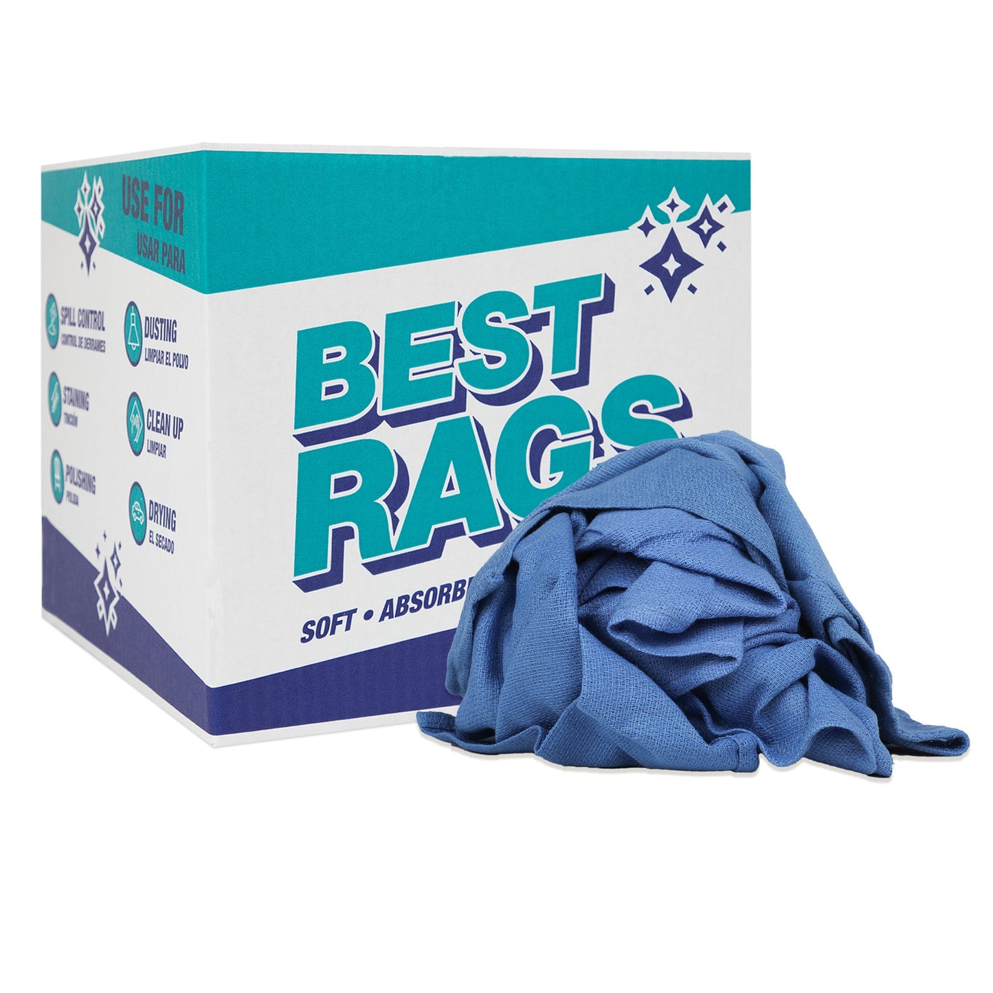 Hospeco® R-C67 Recycled Huck Towels, 10lb Box (HOSR-C67-10)