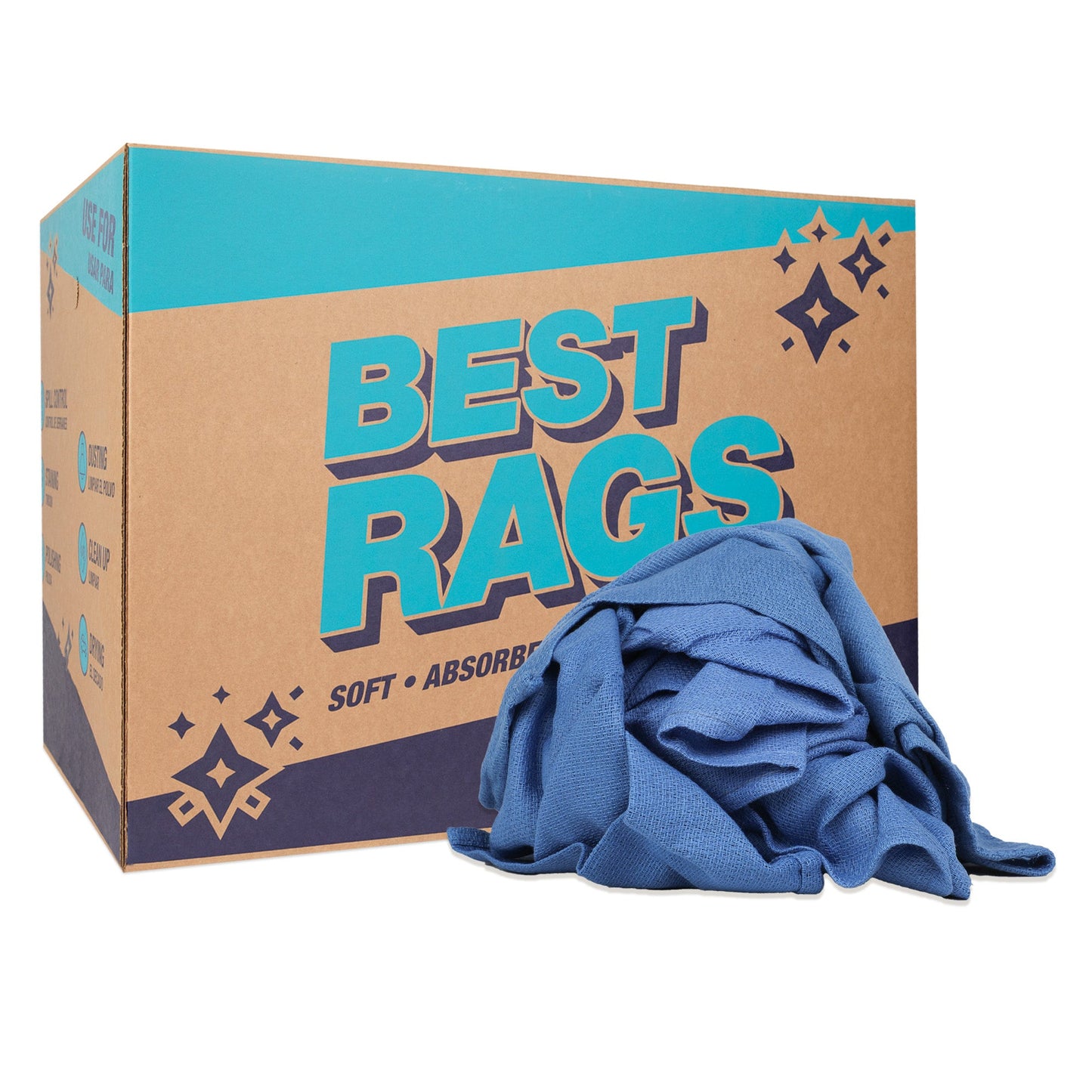 Hospeco® R-C67 Recycled Huck Towels, 50lb Box (HOSR-C67-50)