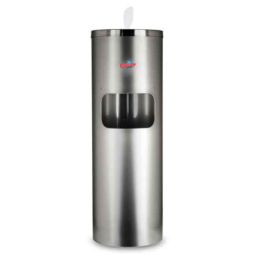Certainty® Stainless Steel Floor Stand w/garbage (HOSC9SSFSC)