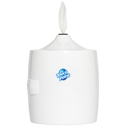 Touch Point® Wall Mount Dispenser, 10"x10"x12.3", White (HOSC9WALLW)