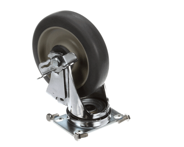 Cambro CAM60007 Caster, Plate (5 inchesOd, W/Brak (CAM60007)
