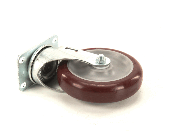 Carter-Hoffmann 18301-5224 5 Swivel Red Poly Delrin (CAR18301-5224)