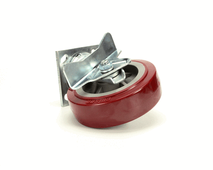 Carter-Hoffmann 18301-6215 6" Swv Red Poly W/Bk (CAR18301-6215)