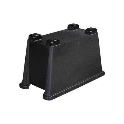 Carlisle 1086803 Trimline Ppy Single Base - Black (CARL1086803)
