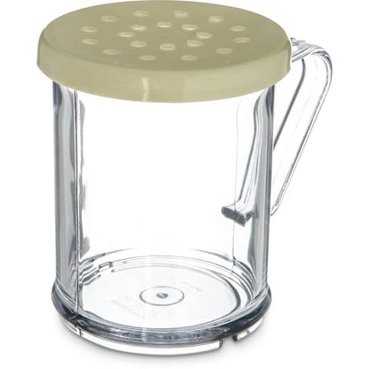 Carlisle 4260S04 San Shaker Dredg W/Cheese Lid Yellow (CARL4260S04)