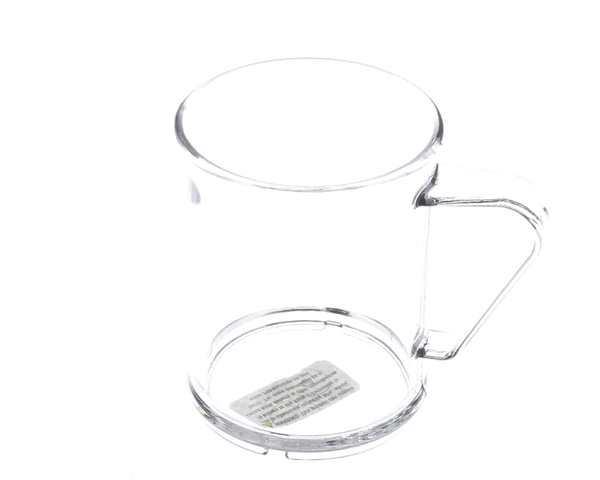 Carlisle Pcd79607 Polycarbonate Handled Mug 9.6 Oz - Clear (CARLPCD79607)