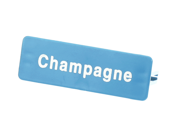 Carlisle Plq30114 Plaque Glass Champagne Carlblu (CARLPLQ30114)