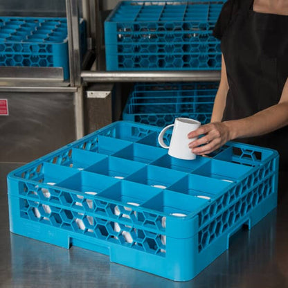 Carlisle Rg16-114 Rack 16 Compt Glass +1 Carlblu (CARLRG16-114)