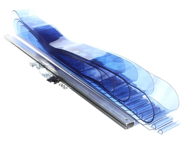 CCI Cool Curtain 8041-3784G Vinyl Strip Doors-Cooler 37X84 (CCI8041-3784G)