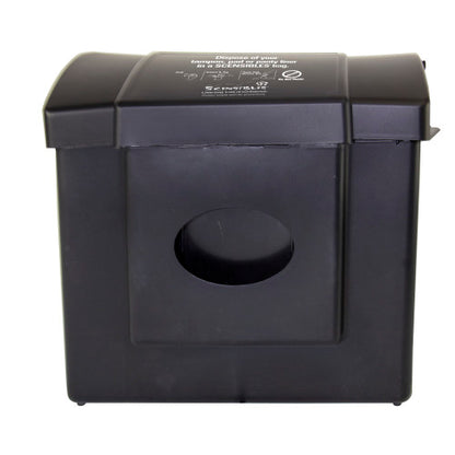 Hospeco® Scensibles® Combination Dispenser Receptacle w/ Removable Liner, Black (HOSCDB)
