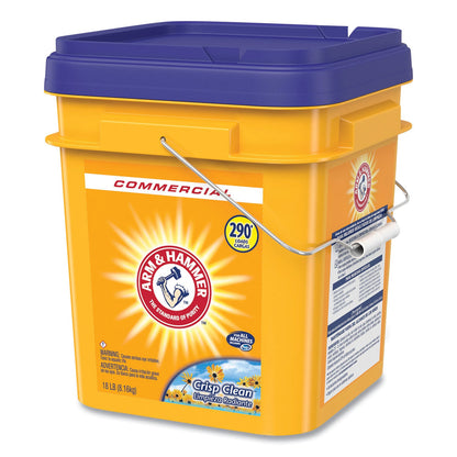 Arm & Hammer Powder Laundry Detergent, Crisp Clean, 18 lb Pail (CDC3320001001)