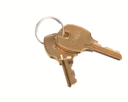 Custom Deli's Equipment Cdi-260 (1) Set Keys Only For 6'2 T Fsw & Remote (CDECCDI-260)