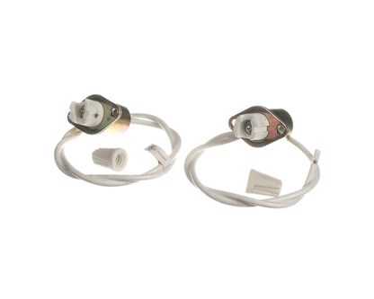 Custom Deli's Equipment Cdi-47 Quartz Lamp Sockets Set For 100 Or 150 W (CDECCDI-47)