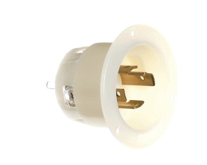 Custom Deli's Equipment Cdi-695 Turnlock Flanged Inlet - Male Plug (CDECCDI-695)