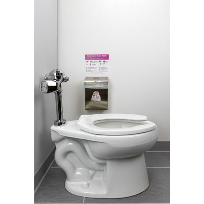 Hospeco® Scensibles® Combination Dispenser Stainless Steel (HOSCDSS)