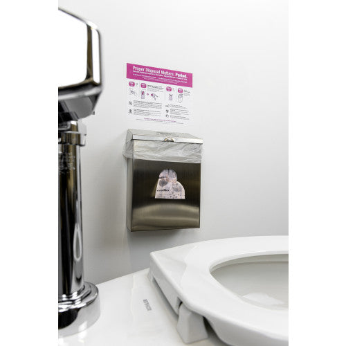 Hospeco® Scensibles® Combination Dispenser Stainless Steel (HOSCDSS)