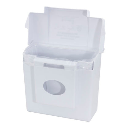 Hospeco® Scensibles® Combination Dispenser Receptacle w/ Removable Liner, White (HOSCDW)