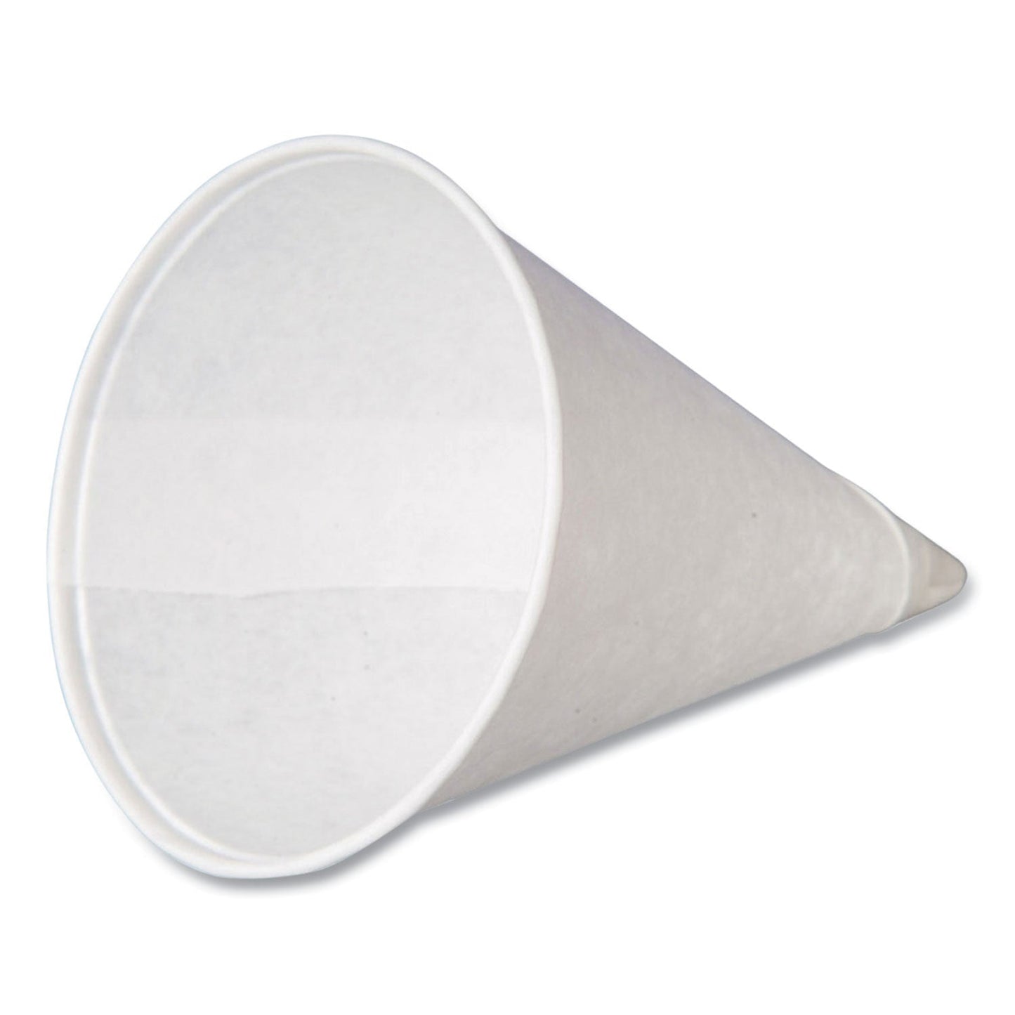 CoffeePro Paper Cone Cups, 4 oz, White, 200/Pack (CFRCPSLCONE4)
