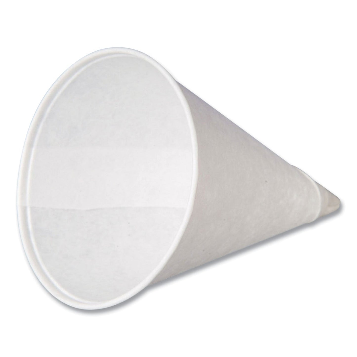 CoffeePro Paper Cone Cups, 3.2 oz, White, 200/Pack (CFRCPSLCONESTD)