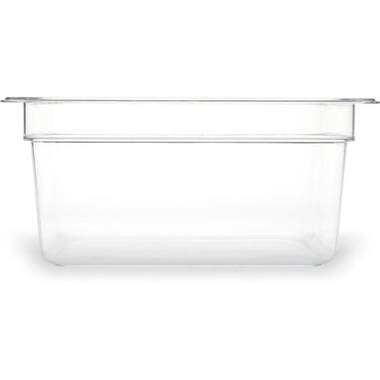 Carlisle StorPlus Polycarbonate Food Pan, 8.7 qt, 10.38 x 12.75 x 6, Clear, Plastic (CFS10222B07)