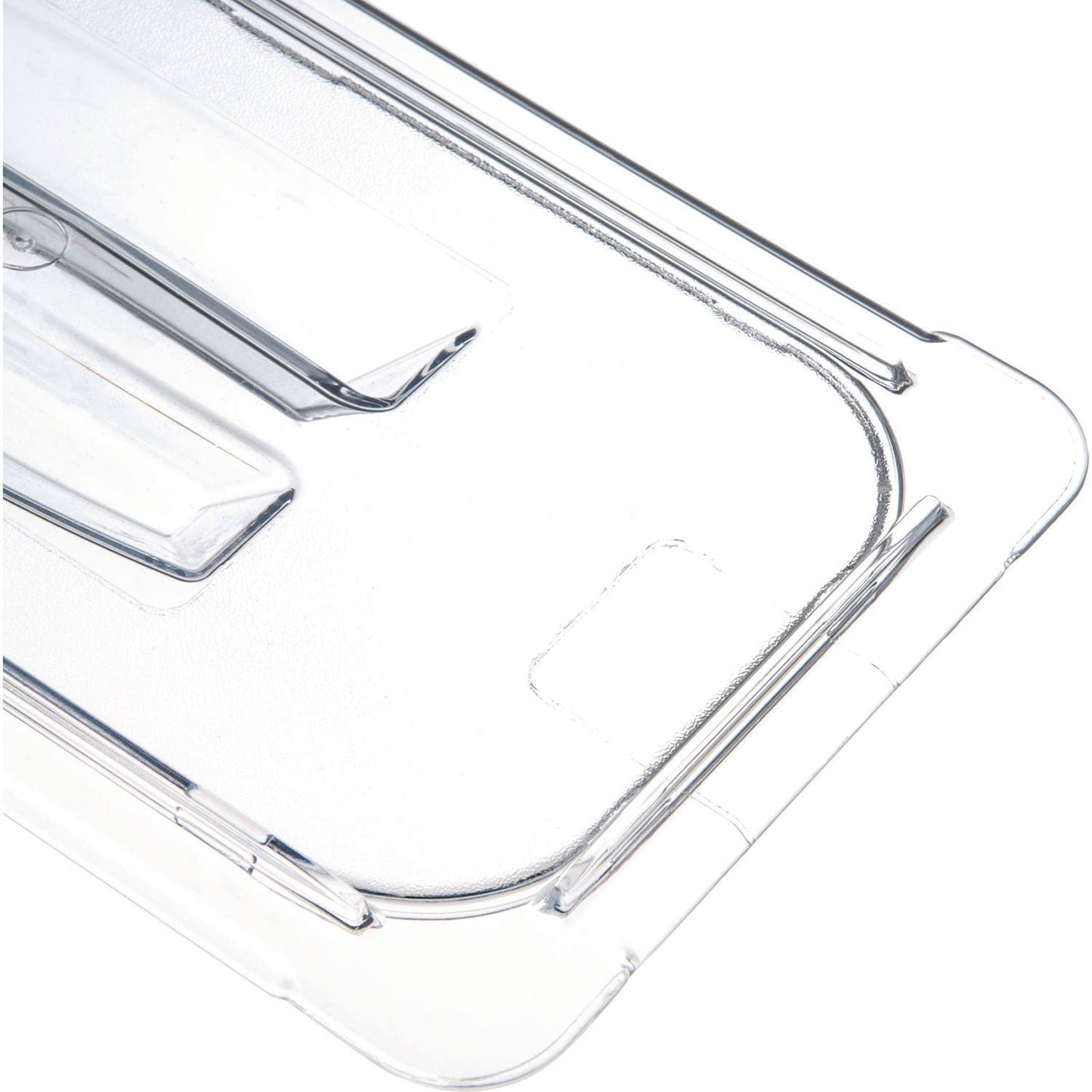 Carlisle StorPlus Polycarbonate Handled Universal Lid, 7 x 12.5 x 0.88, Clear, Plastic (CFS10270U07)