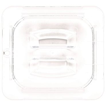 Carlisle StorPlus Polycarbonate Handled Universal Lid, 6.31 x 6.88 x 0.88, Clear, Plastic (CFS10310U07)