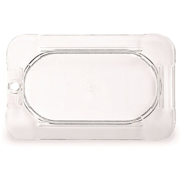 Carlisle StorPlus Polycarbonate Flat Universal Lid, 4.31 x 6.88 x 0.44, Clear, Plastic (CFS10336U07)