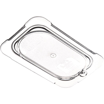 Carlisle StorPlus Polycarbonate Flat Universal Lid, 4.31 x 6.88 x 0.44, Clear, Plastic (CFS10336U07)