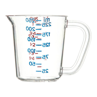 Carlisle Commercial Measuring Cup, 1 cup, Clear (CFS4314107)