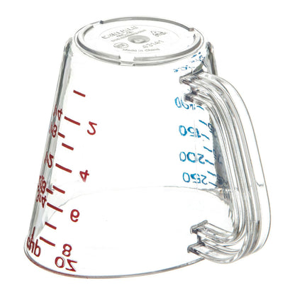 Carlisle Commercial Measuring Cup, 1 cup, Clear (CFS4314107)