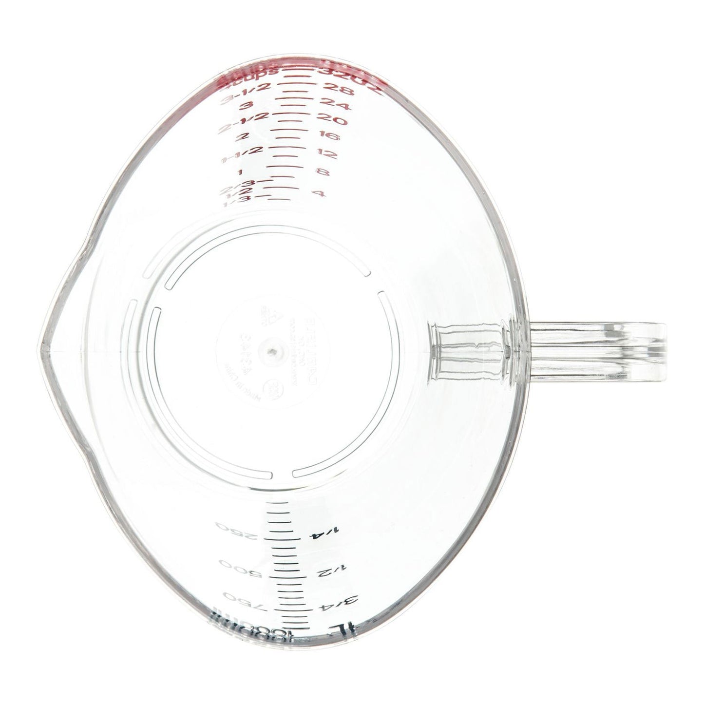 Carlisle Commercial Measuring Cup, 1 qt, Clear (CFS4314307)