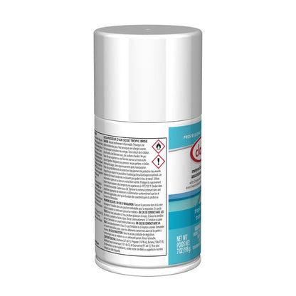 Claire Metered Air Freshener, 7 oz Aerosol Spray, Tropic Breeze, 12/Carton (CGC105)