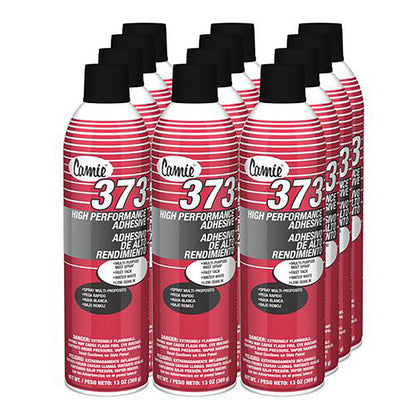 Camie 373 High Performance Adhesive, 12 oz, 12/Carton (CGC373)