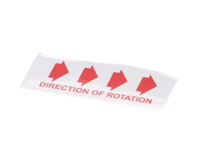 Champion - Moyer Diebel 110990 Label,Direction Of Rotation (Locate On C (CHA110990)