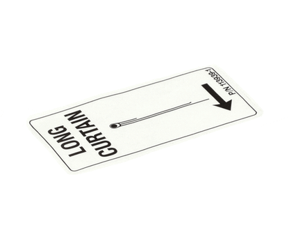 Champion - Moyer Diebel 113939-1 Label Curtain Rl Long (500 Per Roll) (CHA113939-1)
