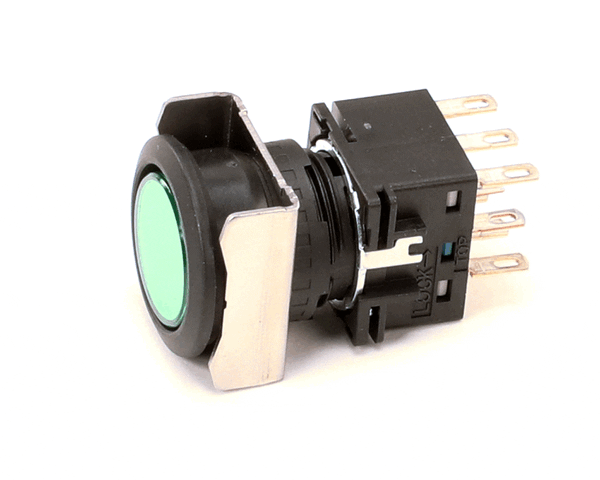 Champion - Moyer Diebel 115616 Switch,Pwr,Maint.,Grn Pb,16Mm,Dpdt,Flsh (CHA115616)