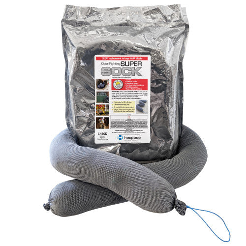 Hospeco® Odor Fighting Super Sock, 34", 4/Case, Cherry (HOSCHSOK)