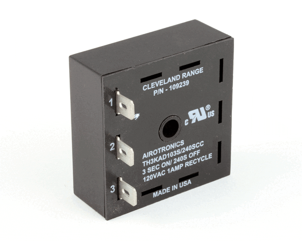 Cleveland 109239-Cle Solid State Timer,3 Sec On, 240 Sec Off (CLE109239)