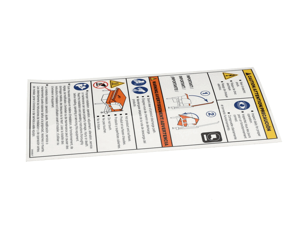 Cleveland Sk95063 Label Sheet; T1 Skillet (CLESK95063)