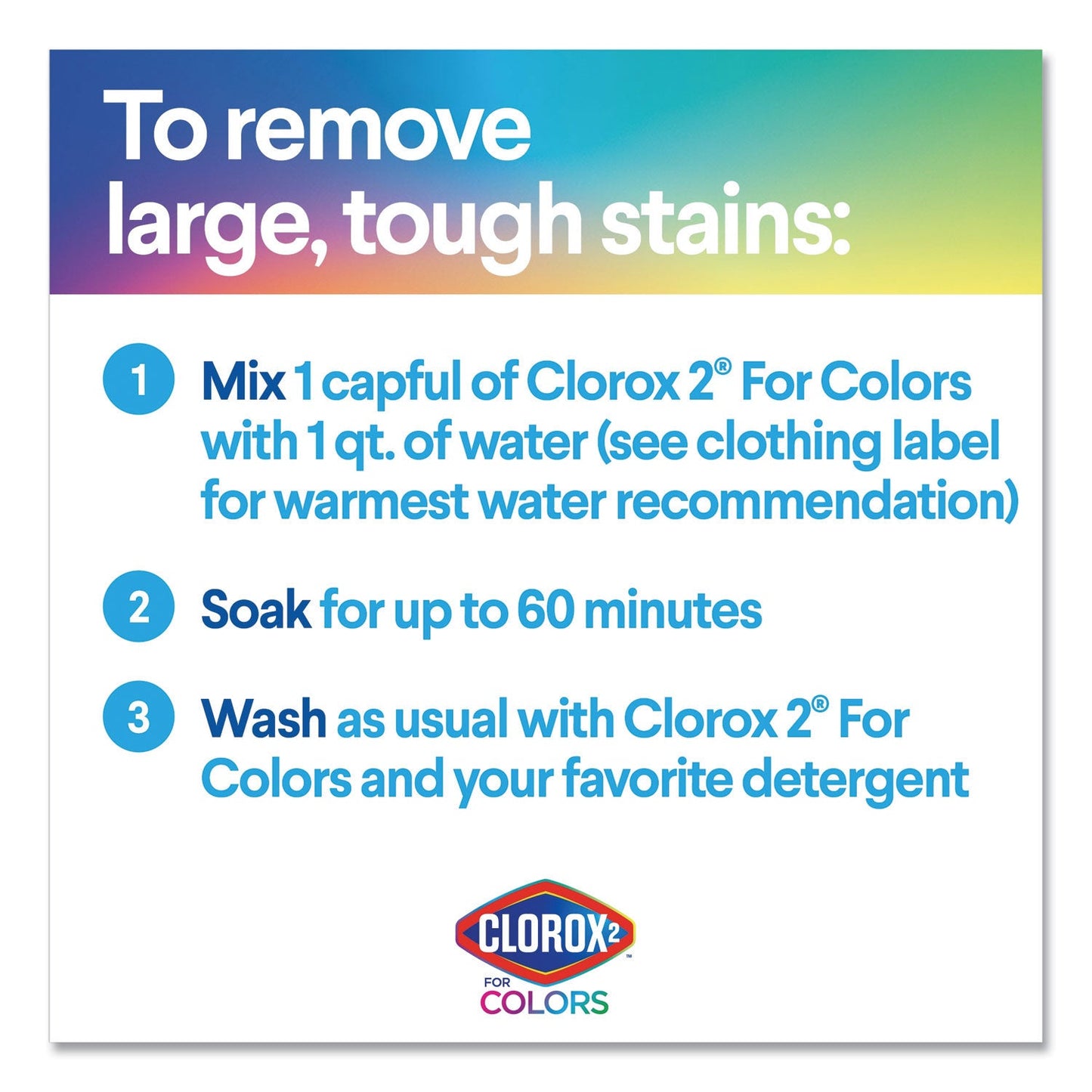Clorox Stain Remover and Color Booster, Unscented, 33 oz Bottle, 6/Carton (CLO30046CT)