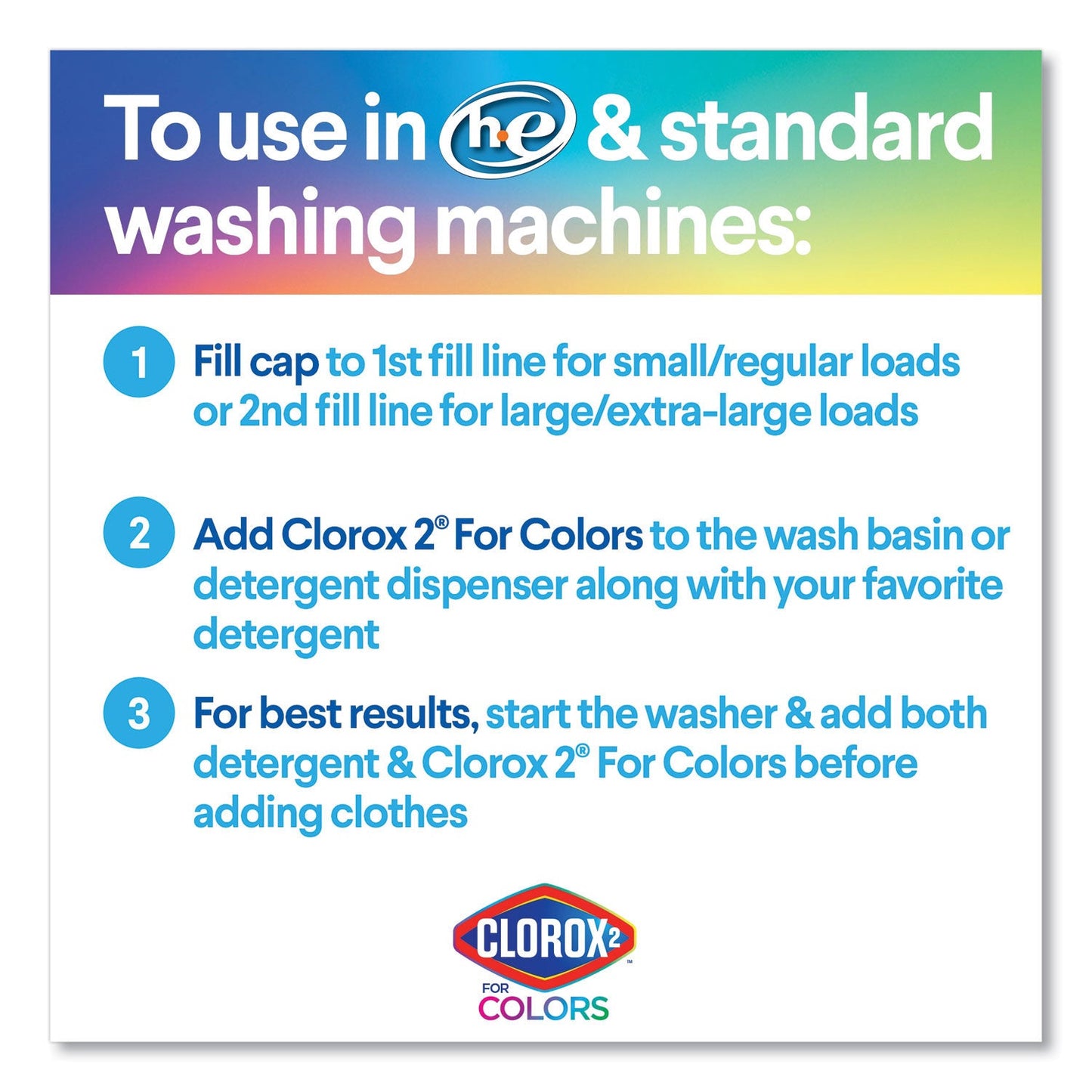 Clorox Stain Remover and Color Booster, Unscented, 33 oz Bottle, 6/Carton (CLO30046CT)