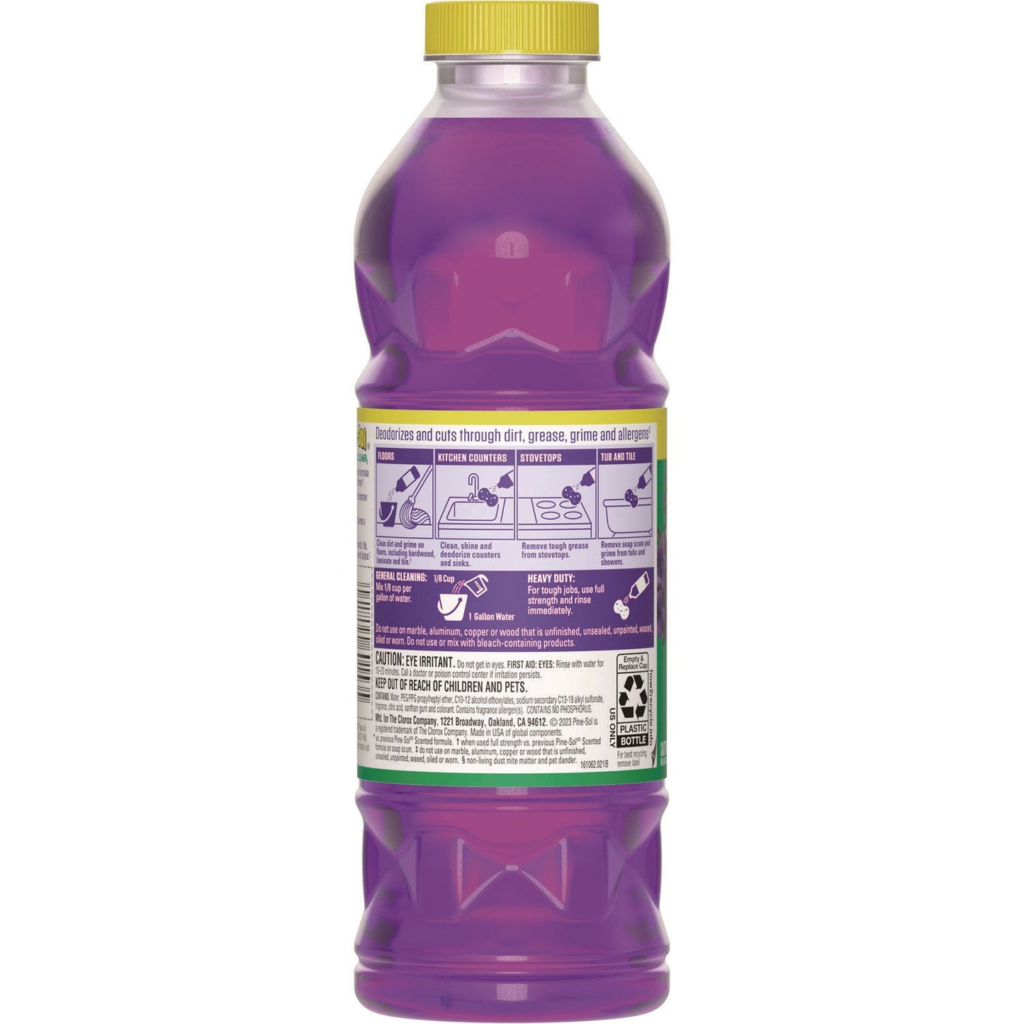 Pine-Sol Multi-Surface Cleaner Concentrated, Lavender Clean, 24 oz Bottle, 12/Carton (CLO60153CT)