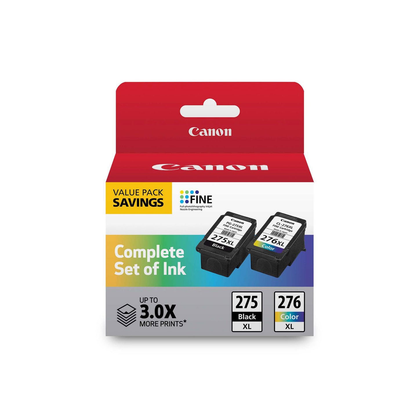 Canon 8278B023  (PG-245XL/CL-246XL) High-Yield Ink, Black/Color (CNM8278B023)