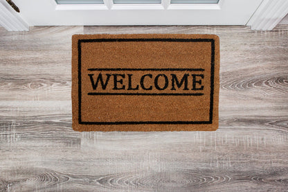 Arkwright Home® Coir Natural Printed Rug 16x24 (Hanger) Assorted, Case of 5 (COIR-16X24H-CS)