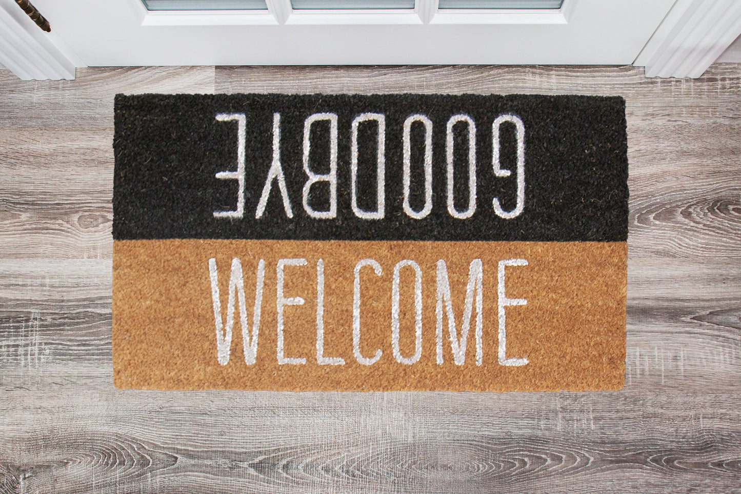 Arkwright Home® Coir Natural Printed Rug 16x24 (Hanger) Assorted, Case of 5 (COIR-16X24H-CS)