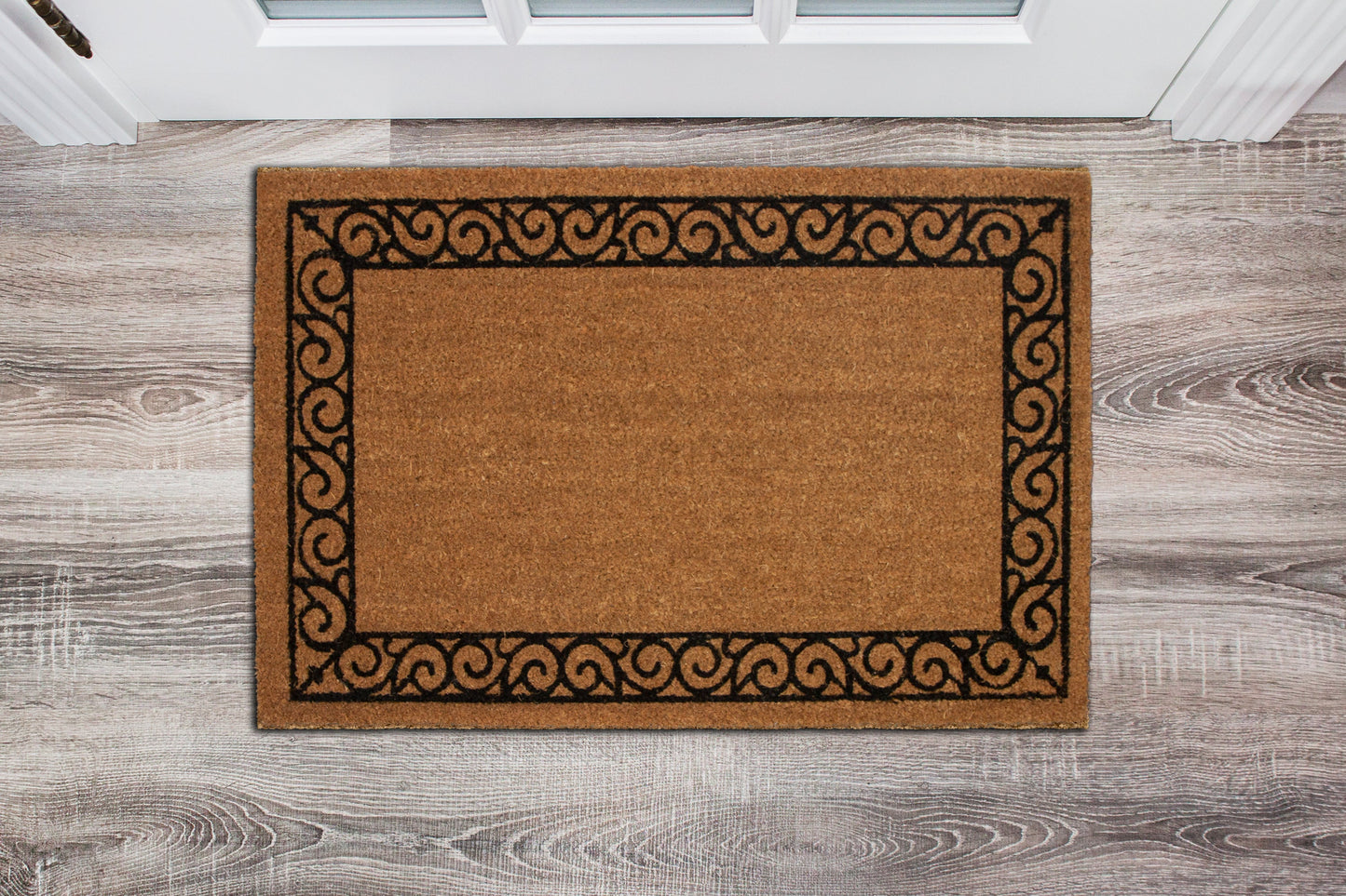 Arkwright Home® Coir Natural Printed Rug 16x24 (Hanger) Assorted, Case of 5 (COIR-16X24H-CS)