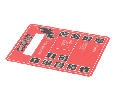 Cookshack La152 Key Pad Label (COKLA152)