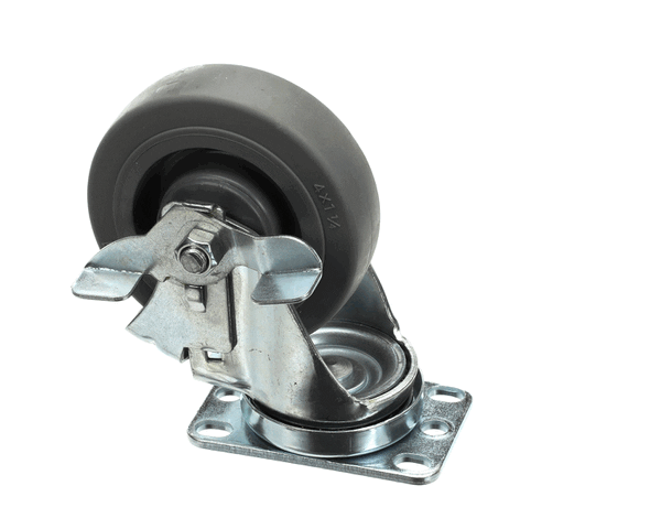 Cookshack Pv175 Caster,Swivel W/Brake - Sm260, (COKPV175)