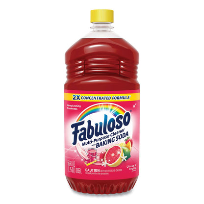 Fabuloso Multi-Use Cleaner, Citrus Scent, 56 oz Bottle, 6/Carton (CPC153091)
