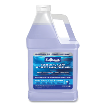 Softsoap Liquid Hand Soap Refills, Refreshing Clean, 128 oz, 4/Carton (CPC61036482CT)
